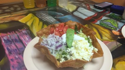 Taco Salads Menu